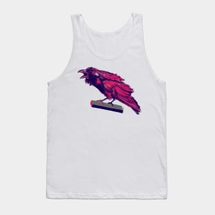 Sketch Crow No AH! Tank Top